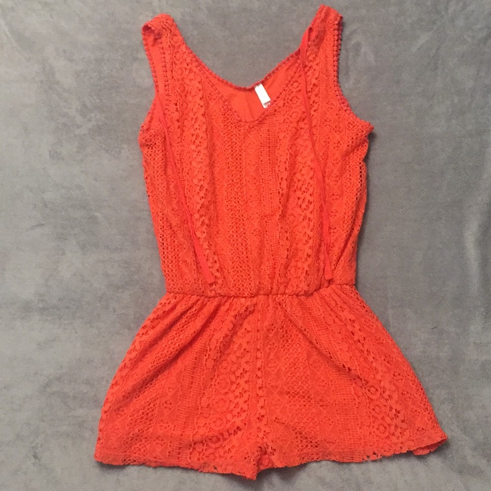Coral Romper